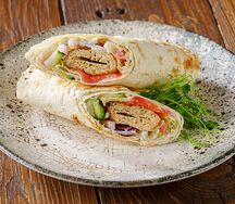 Люля из курицы в лаваше