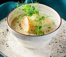 Крем-суп с шампиньонами 