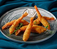 Тигровые креветки темпура