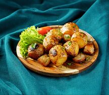 Картофель с курдюком