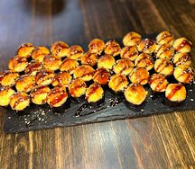 Сет Хосомаки с запеченными роллами