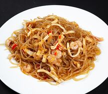 D10 Стеклянная лапша с дарами моря