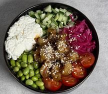 Поке с креветками