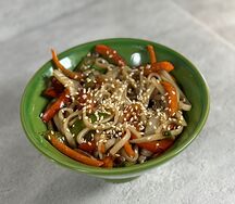 Удон с овощами