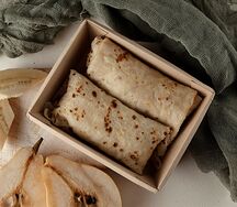 Блины с творогом