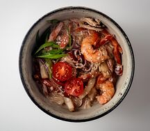 Фунчоза с морепродуктами