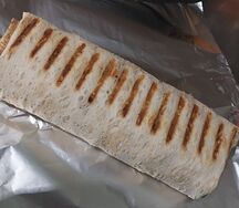 Шаверма в лаваше со свининой 