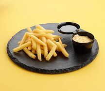 Картошечка фри с сырным соусом