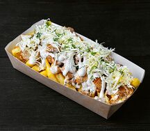 Картошка, курица и сыр