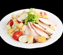Цезарь с курицей