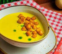 Сырный крем-суп
