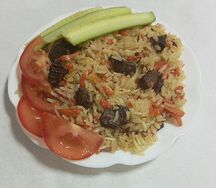 Плов с говядиной