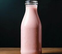 Молочный коктейль в бутылке 