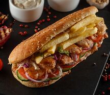 Светлое таше с курицей