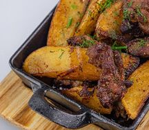 Шкварчащая сковородка