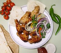 Шашлык из куриных крыльев