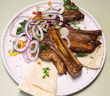 Шашлык из cвиных ребрышек