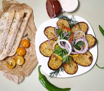 Картофель в тандыре