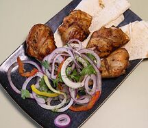 Шашлык из куриной голени