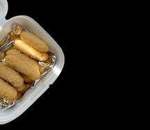 Сырные палочки с соусом тартар