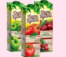 Сок Дары Кубани в ассортименте