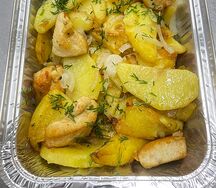 Жаркое с куриным филе