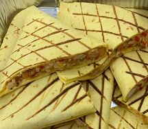 Кесадилья с курицей