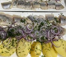 Сельдь с картошкой