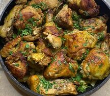 Курица жареная целая