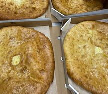 Осетинский пирог с картошкой и сыром