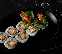 Вкусный с креветкой