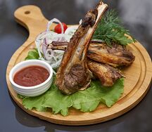 Шашлык из спинки баранины