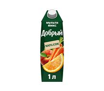 Сок натуральный Микс Добрый