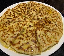 Далян с картофелем и сыром
