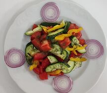 Салат из свежих овощей