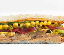 Сэндвич Мексика острый с курицей