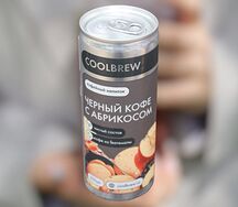 Черный кофе с абрикосом 