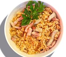 Рис со свининой