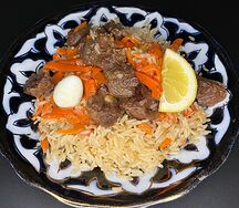 Плов из говядины