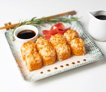 Ролл запеченный с креветкой