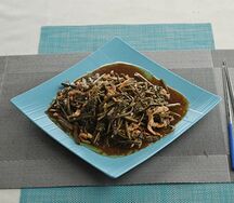 Папоротник со свининой