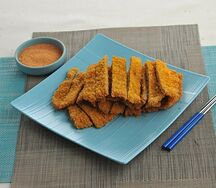 Курица в сухарях