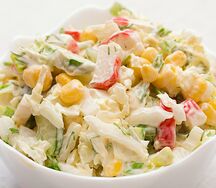 Салат крабовый