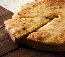 Осетинский пирог с картофелем и грибами
