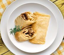 Блинчики с мясом 