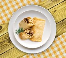 Блин с мясом