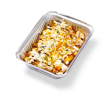 Жульен с курицей и картофелем