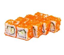 Холодный ролл Калифорния с креветкой