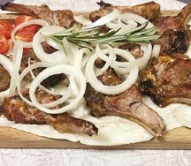 Люля-кебаб из говядины и баранины