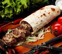 Люля из баранины в лаваше